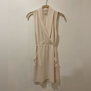 Aritzia Wilfred Creme Dress sz XS